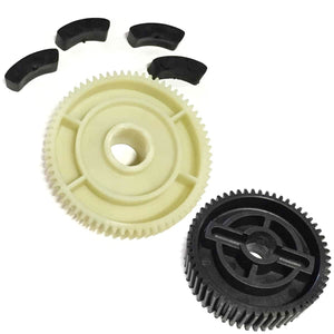 C4 Corvette Headlight Replacement Large + Small Gears Combo Fix One Motor 84-87