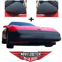 Load image into Gallery viewer, C4 Corvette NoviStretch Front + Mirror Combo Stretch Bra Masks Fit: All 84 thru 96
