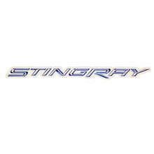 Load image into Gallery viewer, C7 Corvette Stingray Wall Emblem Script Large Metal Art 32&quot; by 2.8&quot; 14 thru 19
