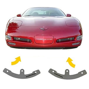 C5 Corvette Spoiler Air Dam Bundle Kit w/ Side Support + Mount Hardware 97-04