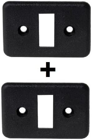 C4 Corvette Seat Back Release Button Bezel Plate Cover Dual Kit Fits: 94 thru 96