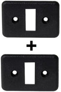 C4 Corvette Seat Back Release Button Bezel Plate Cover Dual Kit Fits: 94 thru 96