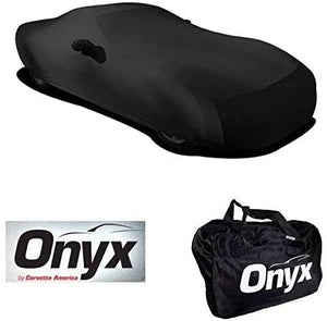 C6 Corvette HIGH END Onyx Black Satin Custom Stretch Indoor Car Cover 05 -13