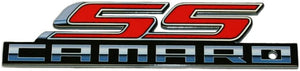 Camaro Super Sport SS Metal Magnet Emblem Art Size: 6" x 1.5" Tool Box Great Gift Item