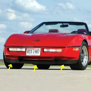 C4 Corvette Spoiler Lower Front Spoiler Air Dam Kit with Mount Hardware 84-90