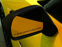 Load image into Gallery viewer, C6 Corvette NoviStretch Mirror Bra Covers High Tech Stretch Mask 2005 thru 2013
