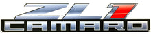 Load image into Gallery viewer, Camaro ZL1 Full Size Wall Emblem Art 34&quot; by 6.5&quot; 2012 and Later
