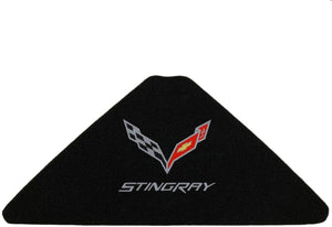 C7 Corvette Trunk Lid Liner w/ Cross Flag Emblem and Stingray Script 14 thru 19