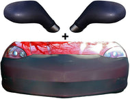 C6 Corvette Base Model NoviStretch Front + Mirror Bra Stretch Mask Combo 05-13