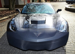 C7 Corvette Stingray NoviStretch Front Bra High Tech Stretch Mask 2014 thru 2019