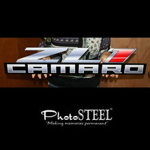 Load image into Gallery viewer, Camaro ZL1 Full Size Wall Emblem Art 34&quot; by 6.5&quot; 2012 and Later
