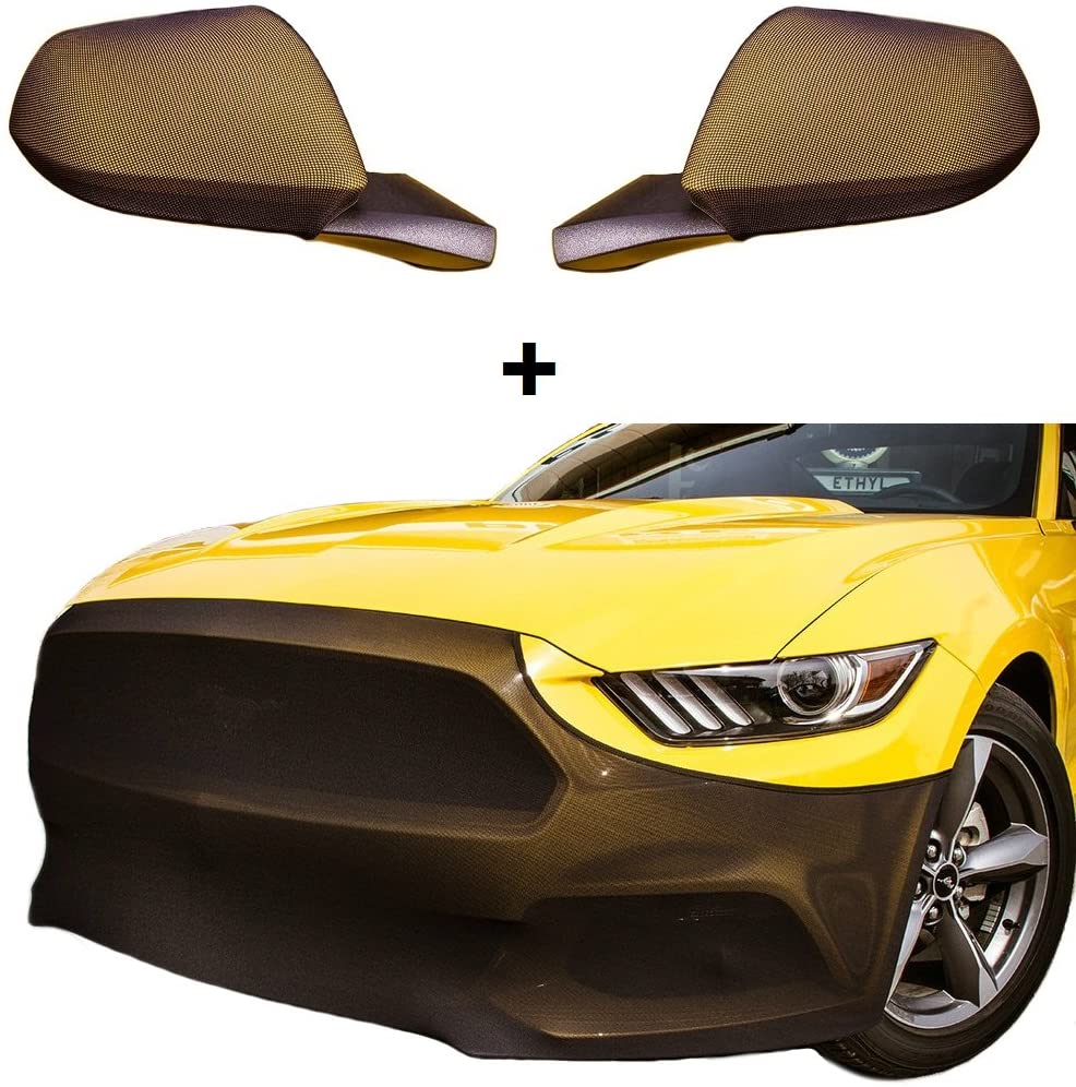 Mustang NoviStretch Front + Mirror Bra High Tech Stretch Mask Kit 6th Gen 2015 thru 2023