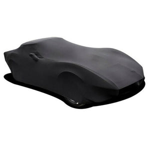 C3 Corvette HIGH END Onyx Black Satin Custom Stretch Indoor Car Cover 68 - 82