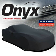 Load image into Gallery viewer, C3 Corvette HIGH END Onyx Black Satin Custom Stretch Indoor Car Cover 68 - 82
