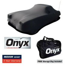 Load image into Gallery viewer, C1 Corvette HIGH END Onyx Black Satin Custom FIT Stretch Indoor CAR Cover 53-62
