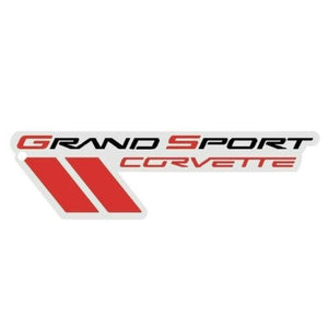 C6 Corvette Grand Sport Metal Magnet Emblem Art Size: 7" x 2" 10 thru 13 GS